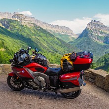 2017_07_0129 Riding up the Going to the Sun Road, Glacier National Park, Montana, July 2017