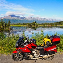 2017_07_0511 Spectacular scenery on the road from Tok to Anchorage, Alaska, July 2017