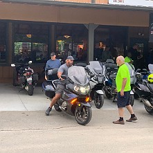 2019_05_0093 Bike group photographs, K1600 Tame the Dragon, Ironhorse Motorcycle Lodge, Stecoah, North Carolina, May 2019