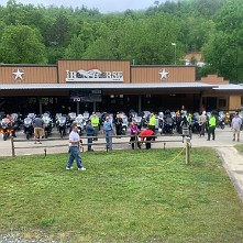 2019_05_0122 Bike group photographs, K1600 Tame the Dragon, Ironhorse Motorcycle Lodge, Stecoah, North Carolina, May 2019