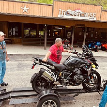 2024_04_0202 First arrivals for the 2024 TTD, Iron Horse Motorcycle Lodge, Stecoah, North Carolina, April 2024