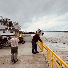 2024_05_0283 Doreen-Hickman Ferry across the Mississippi, Missouri, May 2024