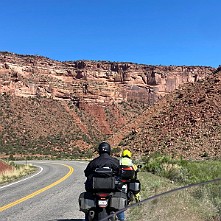 2024_05_0429 Riding on CO 141, Gateway, Colorado, May 2024