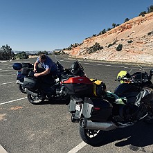 2024_05_0574 Riding Utah 12 from Torrey to Escalate, Utah, May 2024