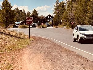 2024_05_0482 Entering Grand Canyon, National Park, Arizona, May 2024